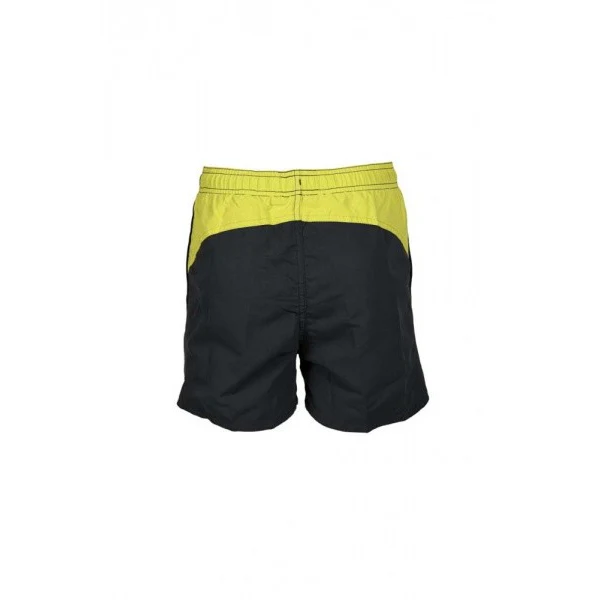 Arena Boys' Beach Boxer Logo Swimming Shorts, Asphalt-Soft Green - Image 4