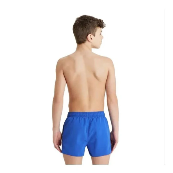 Arena Boys' Beach Boxer Logo Swimming Shorts, Royal-Soft Green - Image 2