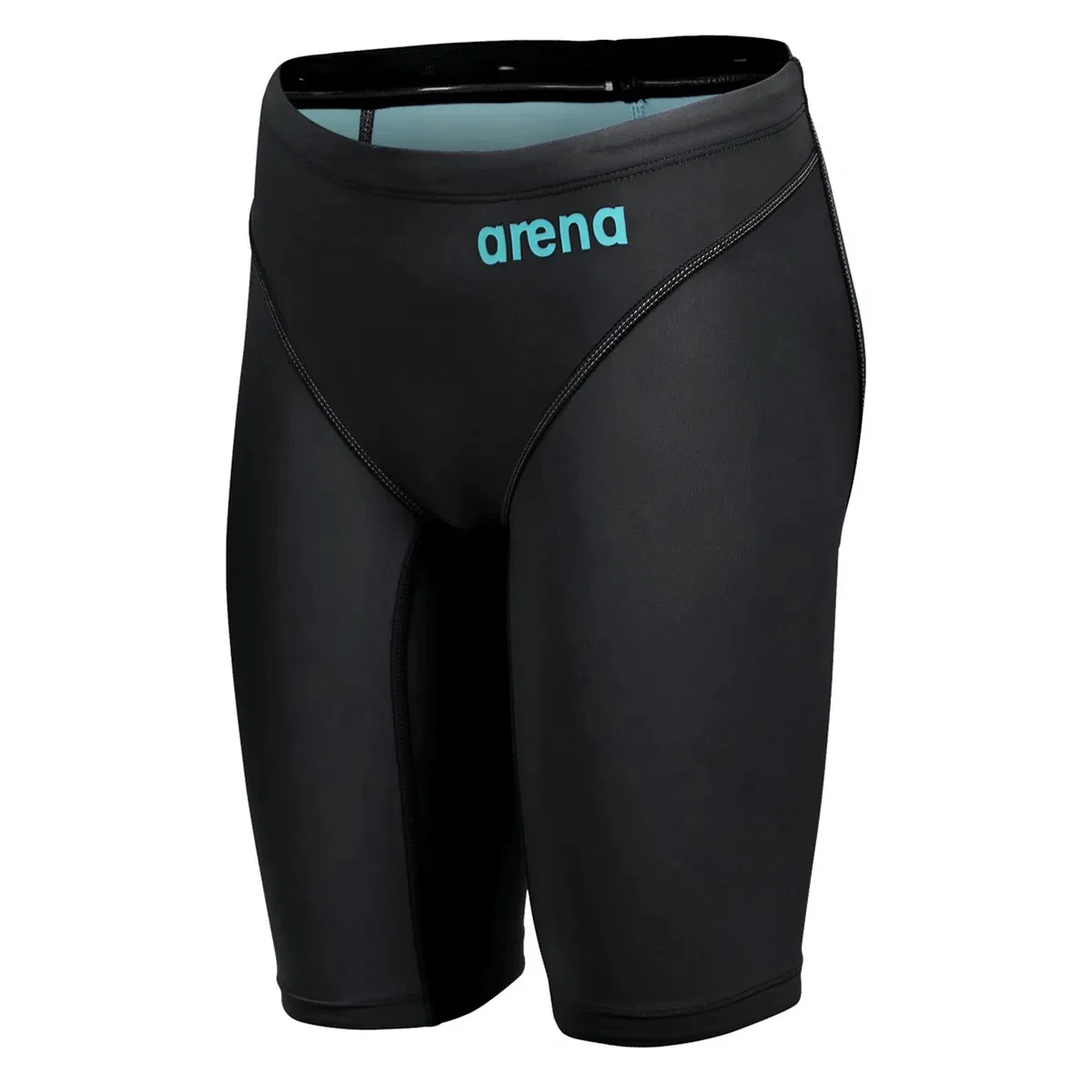 Arena Powerskin Impulso Jammer Jr Short For Boys, Black Teal - Image 3