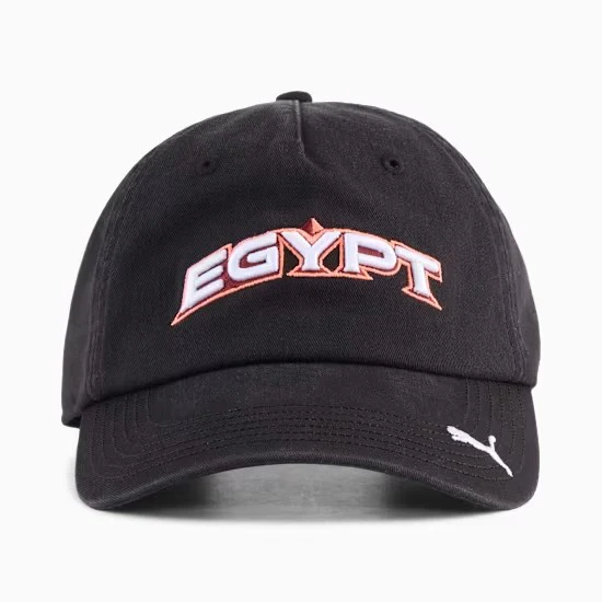 Puma Egypt Ftblculture Cap For Unisex, Black&Red - Image 2