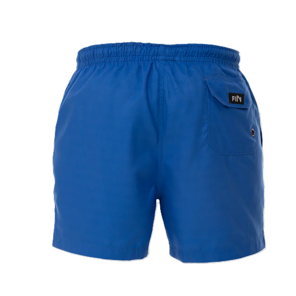 Fin Swimming Shorts For Men, Basic Blue - Image 2