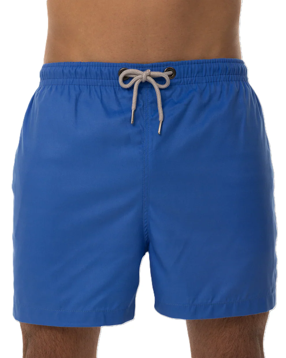 Fin Swimming Shorts For Men, Basic Blue - Image 3