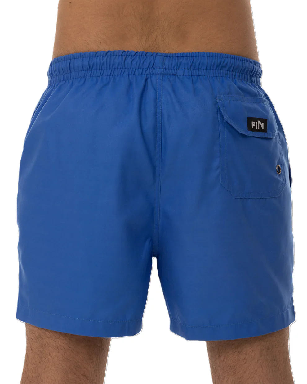 Fin Swimming Shorts For Men, Basic Blue - Image 4