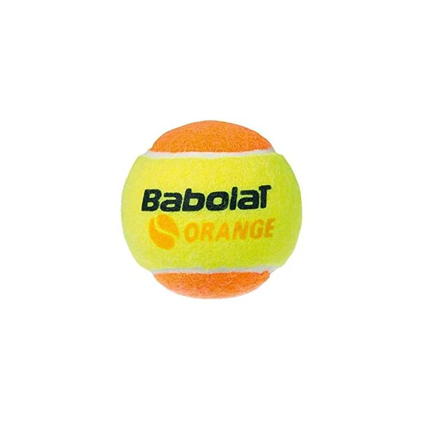 BABOLAT ORANGE X3 TENNIS BALL FOR JUNIOR, YELLOW&ORANGE - Image 3