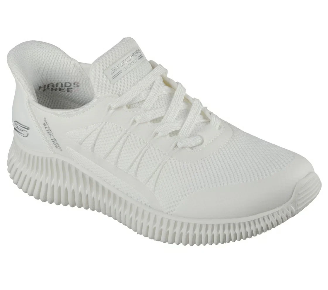 Skechers Bobs Geo Lite Lifestyle Shoes For Women, White - Image 3
