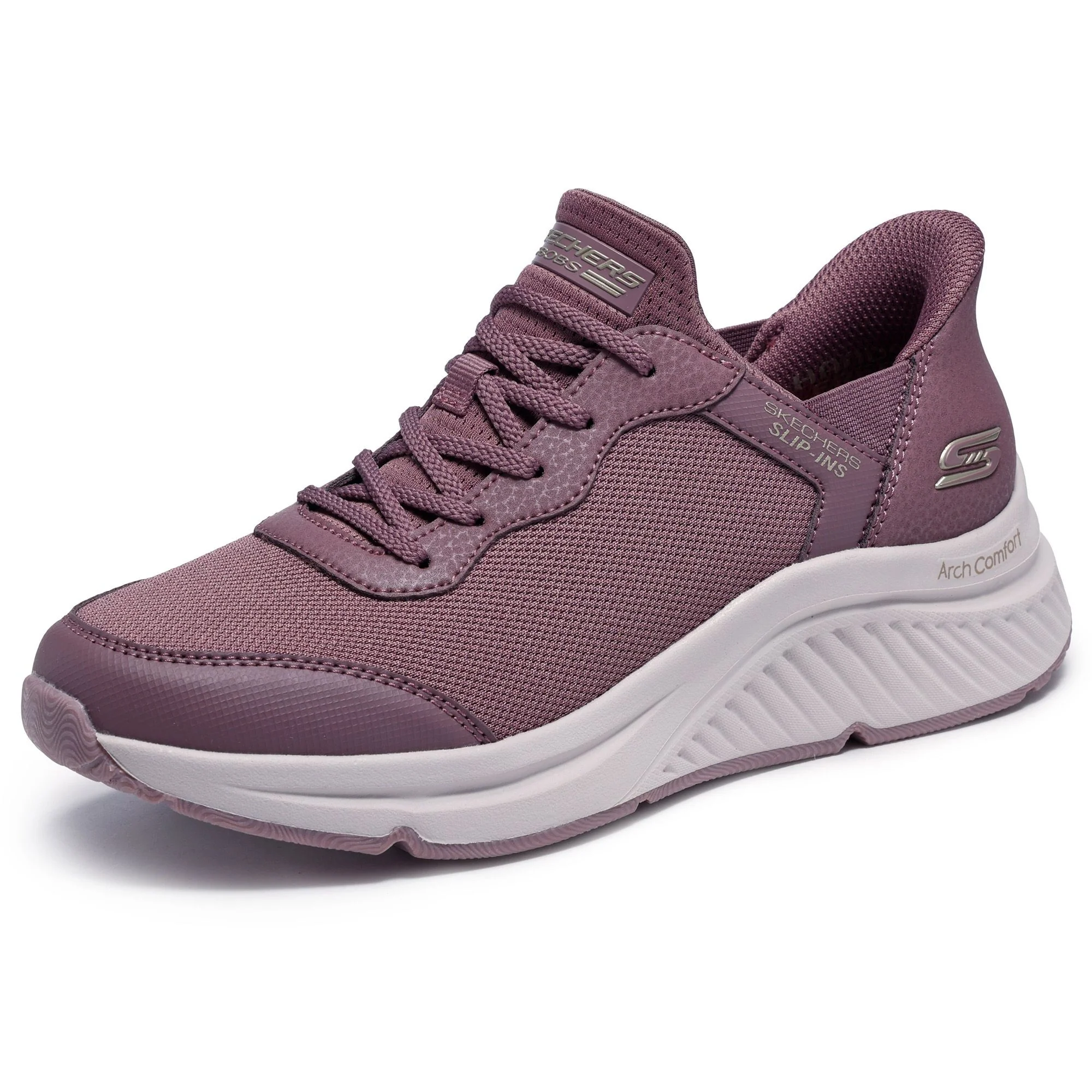 Skechers Bobs Arch Comfort B Sweet Sports Lifestyle Shoes For Women, Mauve - Image 4