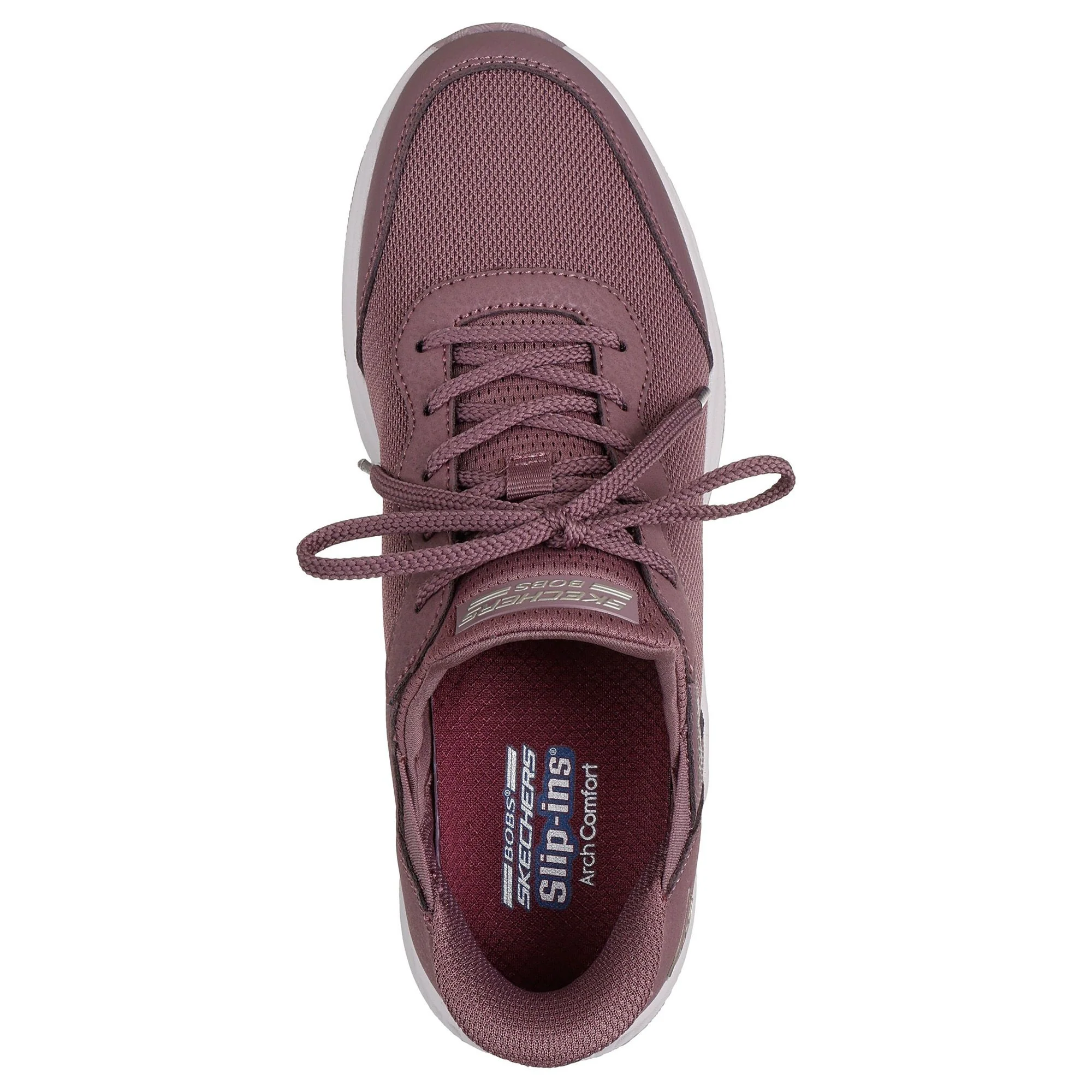 Skechers Bobs Arch Comfort B Sweet Sports Lifestyle Shoes For Women, Mauve - Image 6