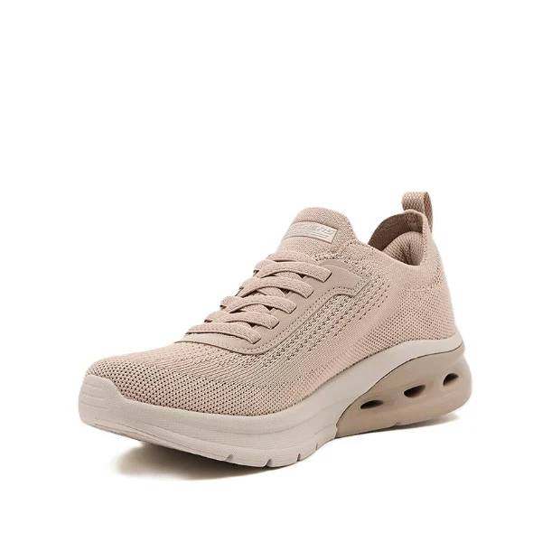 Skechers Bobs Arc Waves 2.0 Running Shoes For Women, Taupe - Image 2