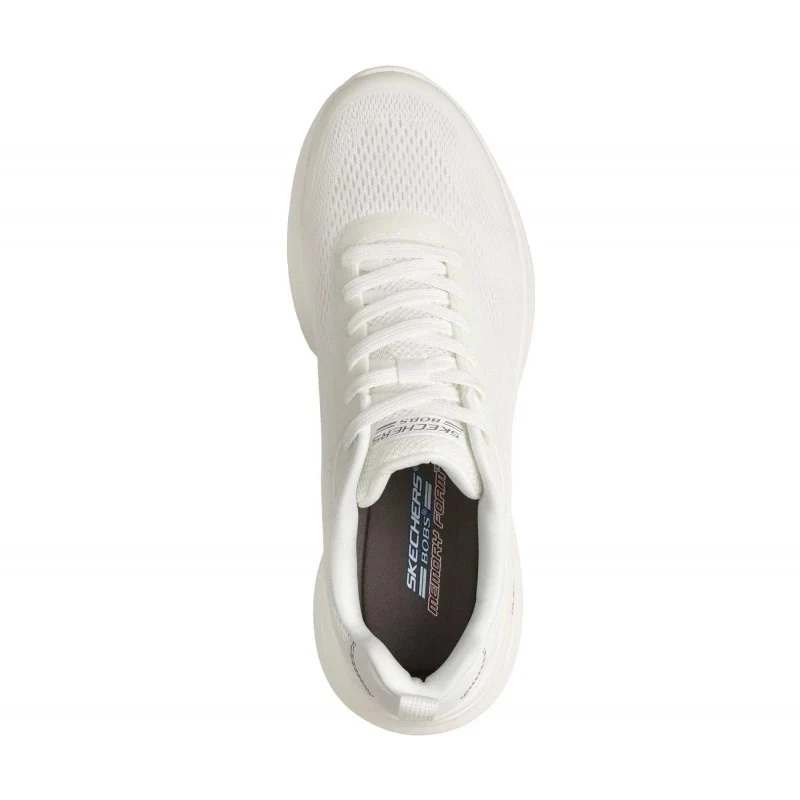 Skechers Bobs Arc Waves 2.0 Running Shoes For Men, White - Image 3