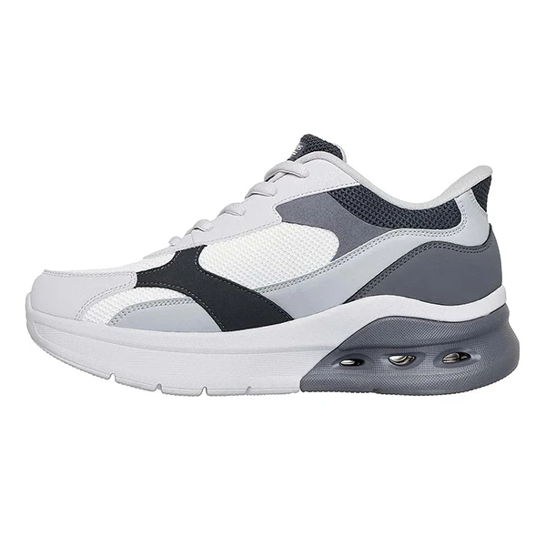 Skechers Bobs Arc Waves 2.0 Running Shoes For Men, White Multi - Image 2