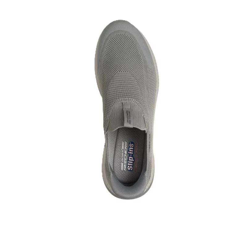 Skechers Bobs Squad 4 Lifestyle Shoes For Men, Light Grey - Image 5