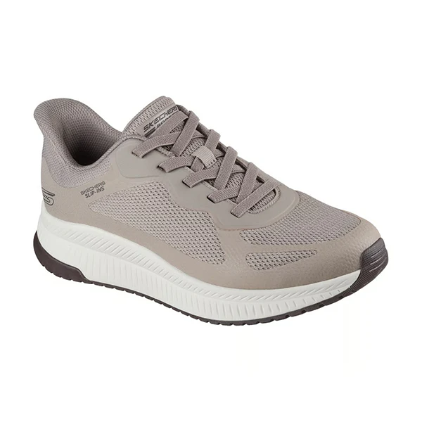 Skechers Bobs Squad 4 Running Shoes For Men, Dark Taupe - Image 3