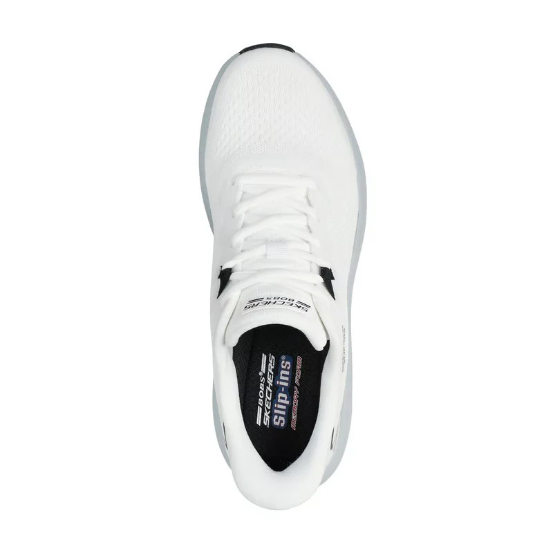 Skechers Bobs Skillz Running Shoes For Men, White&Gray - Image 3
