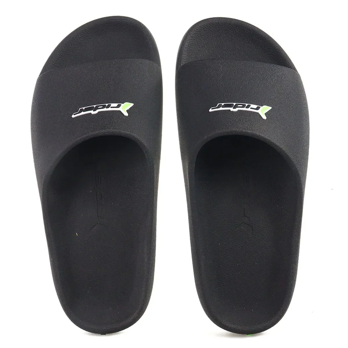 Rider Drip Slide Ad For Men, Black&White