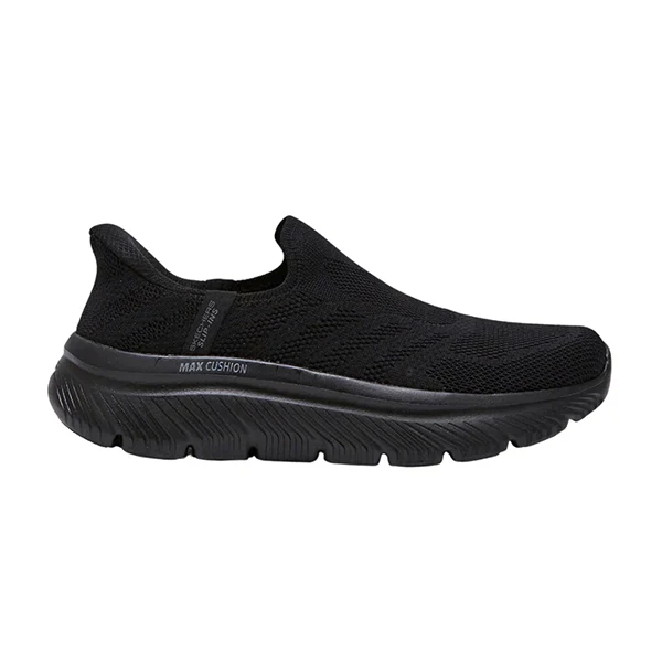 Skechers Go Walk Max Cushioning Hyper Burst Walking Shoes For Women, Black