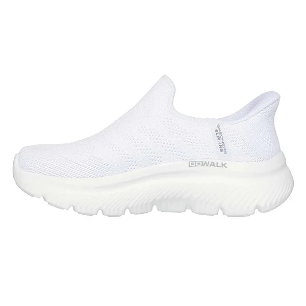 Skechers Go Walk Max Cushioning Hyper Burst Walking Shoes For Women, White - Image 2