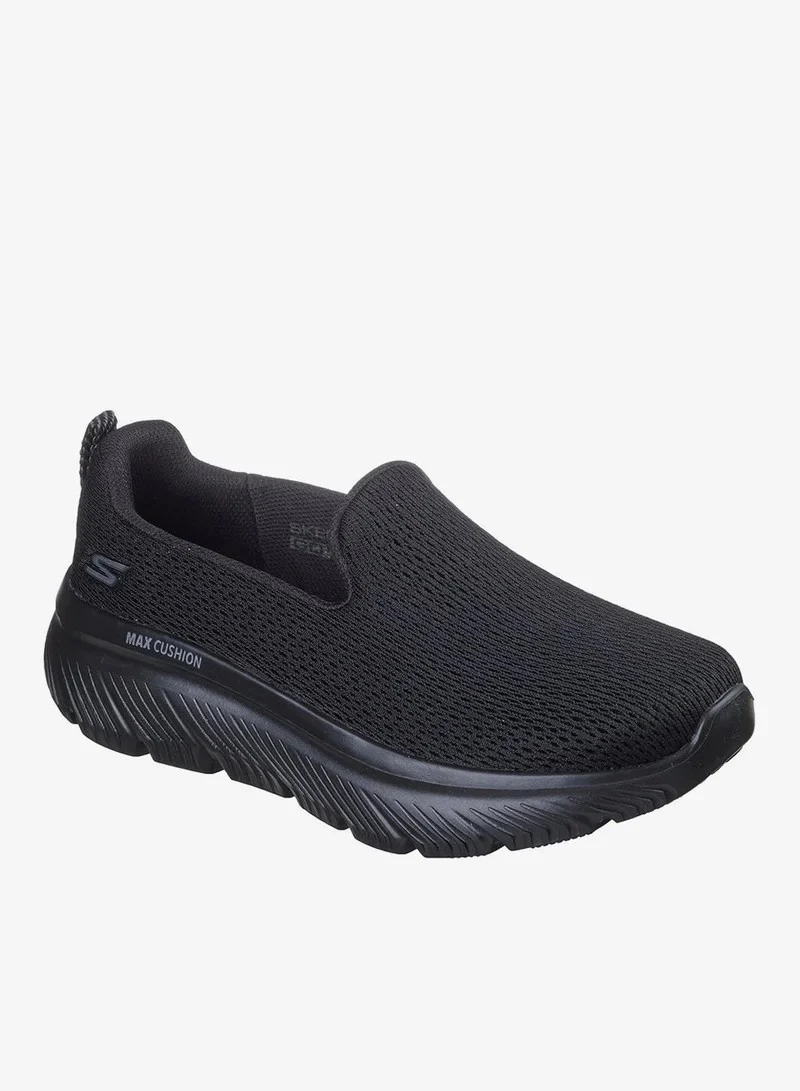 Skechers Go Walk Max Cushioning Hyper Burst Walking Shoes For Women, Black - Image 3