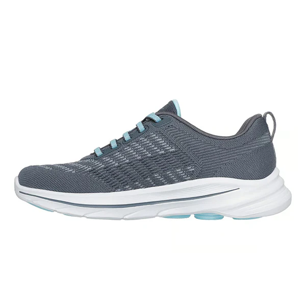 Skechers Go Walk 8 Walking Shoes For Women, Charcoal Turquoise - Image 2