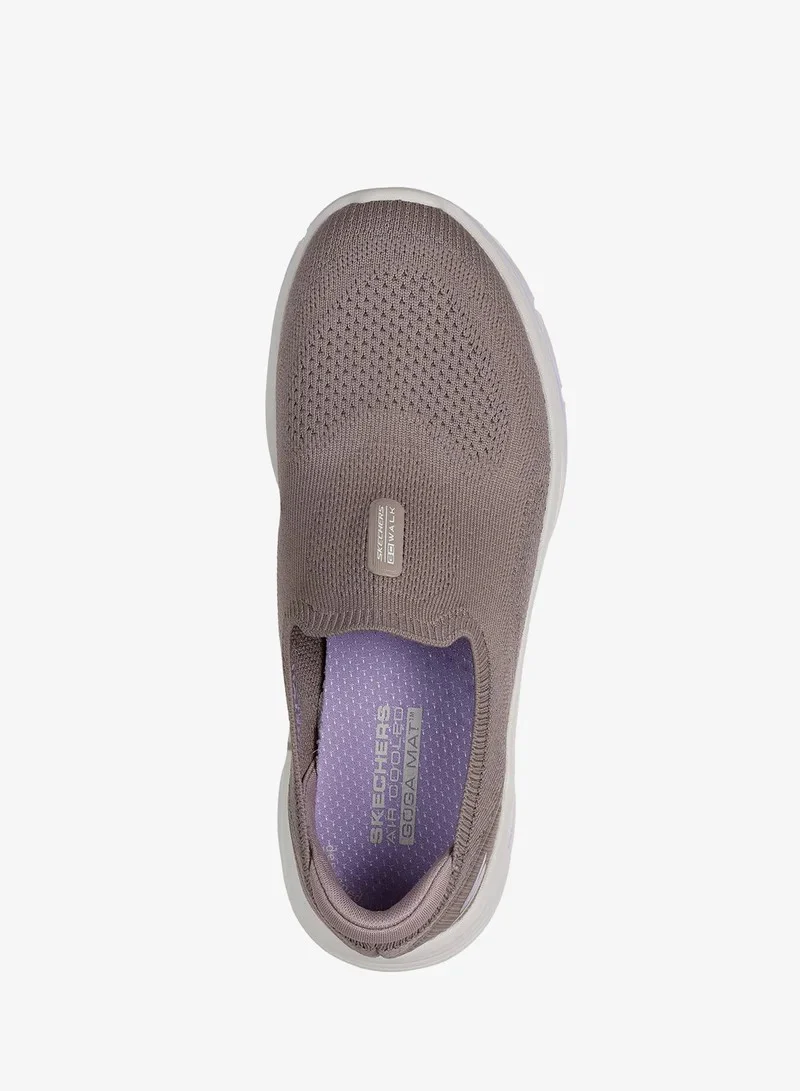 Skechers Go Walk 8 Walking Shoes For Women, Taupe Lavender - Image 3