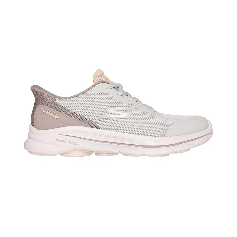 Skechers Go Walk 8 Walking Shoes For Women, Natural Orange