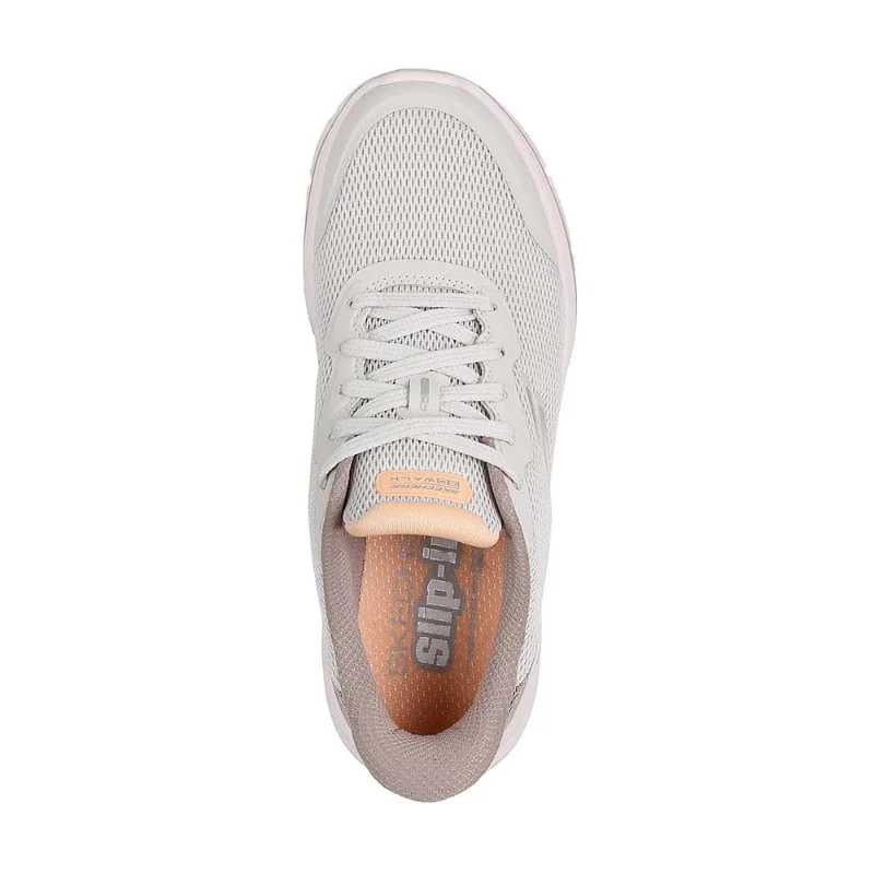 Skechers Go Walk 8 Walking Shoes For Women, Natural Orange - Image 4