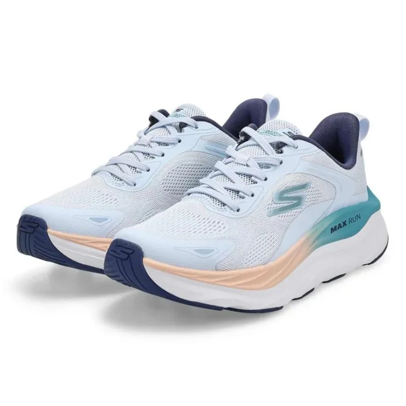 Skechers Max Run Running Shoes For Women, Light Blue - Image 2