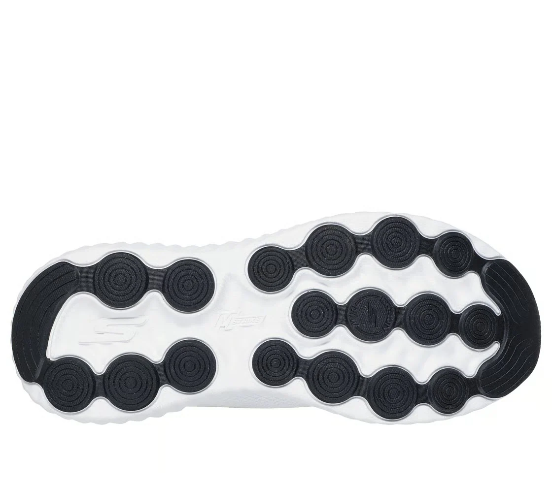 Skechers Go Run Now Running Shoes For Women, White Black - Image 3