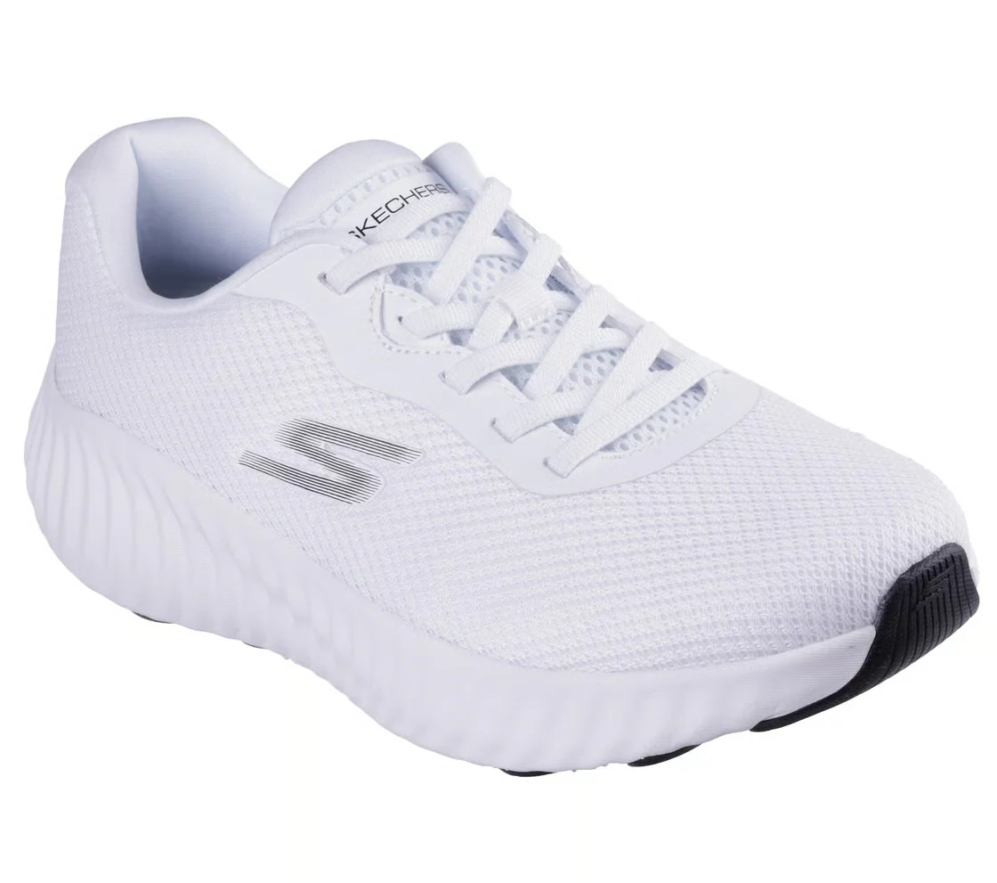Skechers Go Run Now Running Shoes For Women, White Black - Image 5