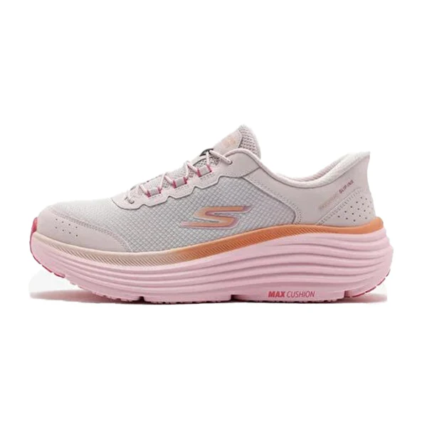 Skechers Max Cushioning Endeavour Running Shoes For Women, Light Pink - Image 2