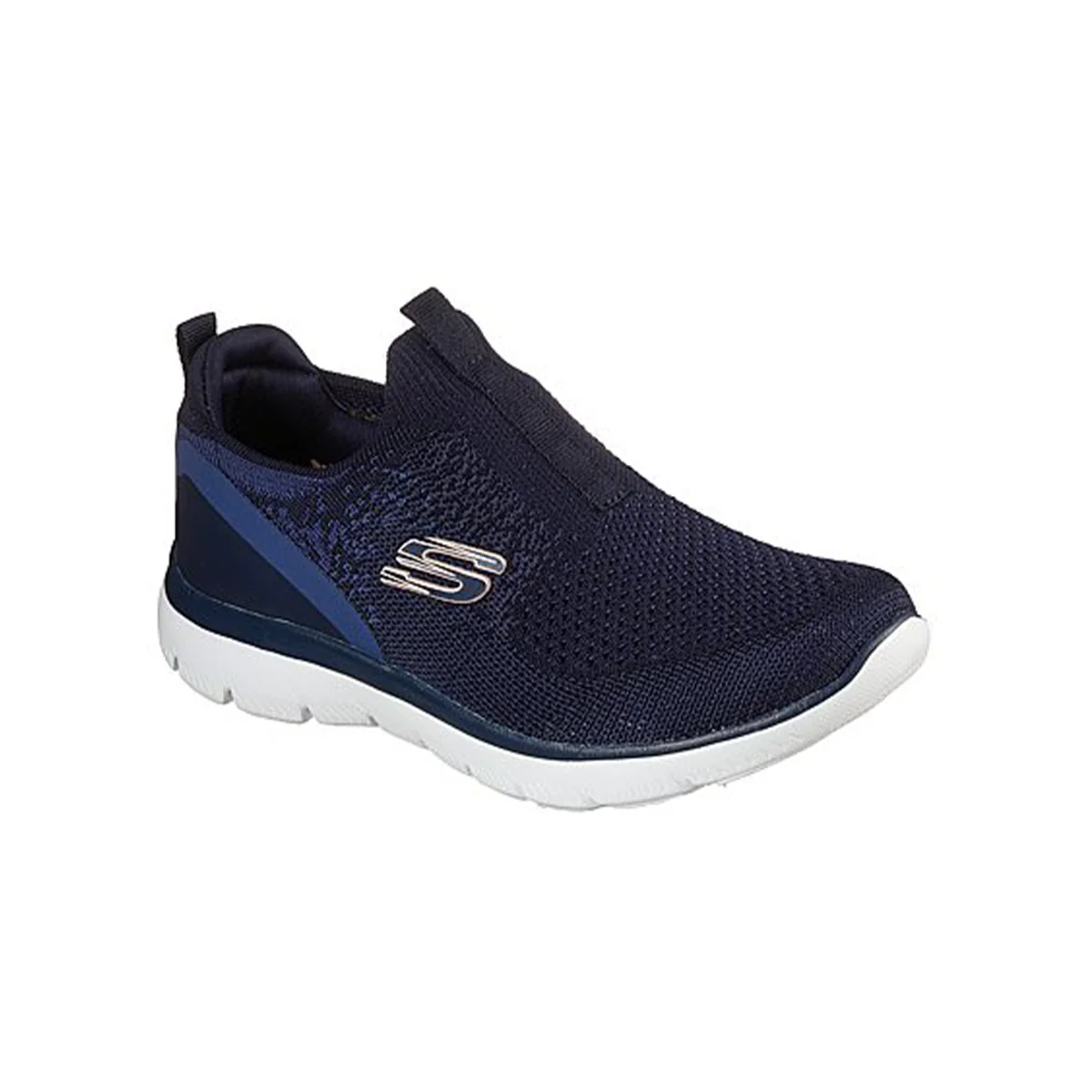 Skechers Summits Daily Flourish Shoes For Women, Navy - Image 3