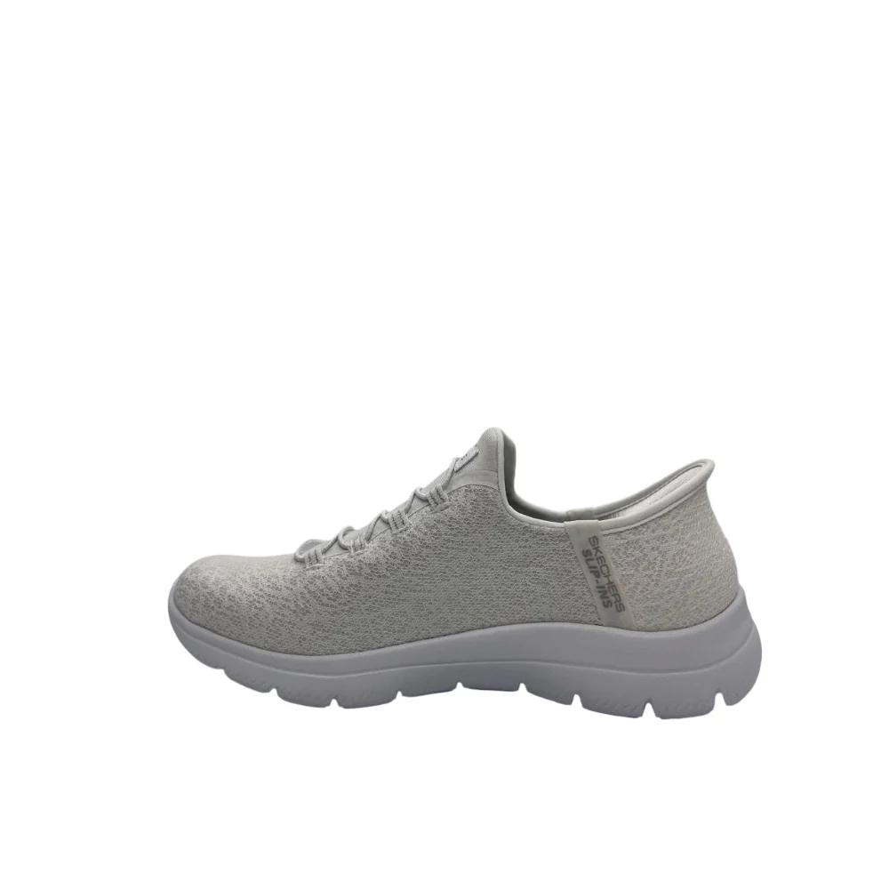 Skechers Summits Lifestyle Shoes For Women, Wht&Sil - Image 2