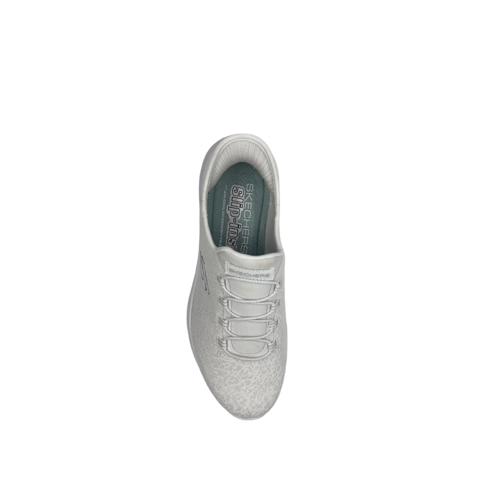 Skechers Summits Lifestyle Shoes For Women, Wht&Sil - Image 4