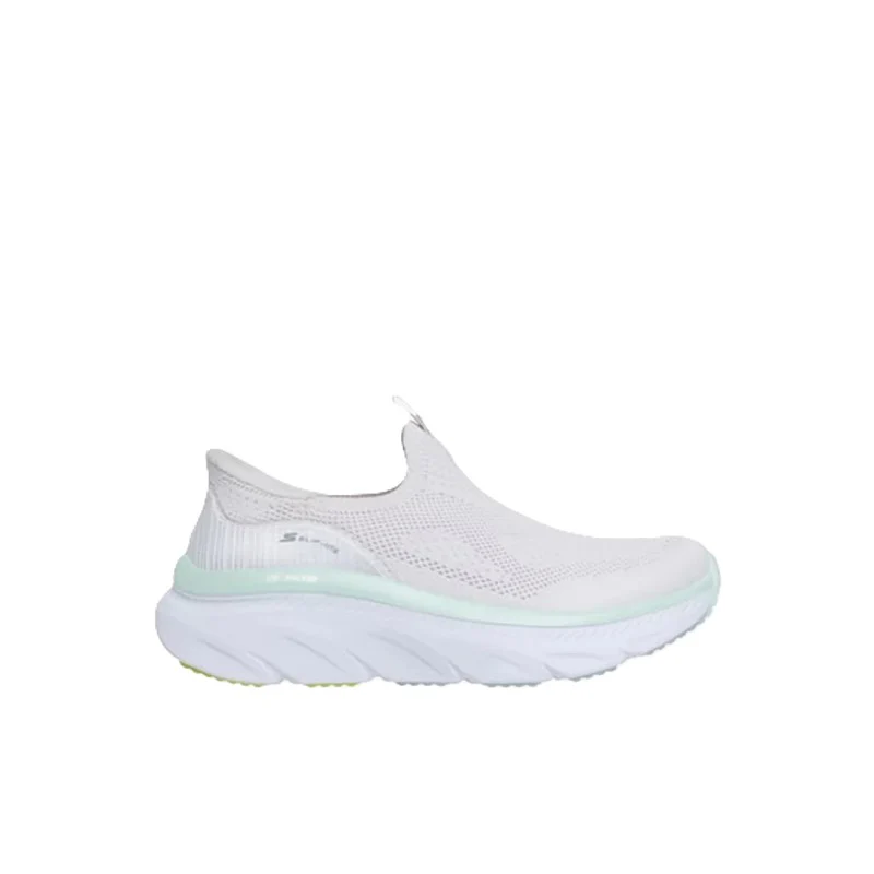 Skechers D'Lux Walker 3.0 Lifestyle Shoes For Women, Light Gray