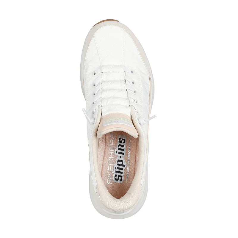 Skechers Contour Foam Lifestyle Shoes For Women, Whie Natural - Image 3