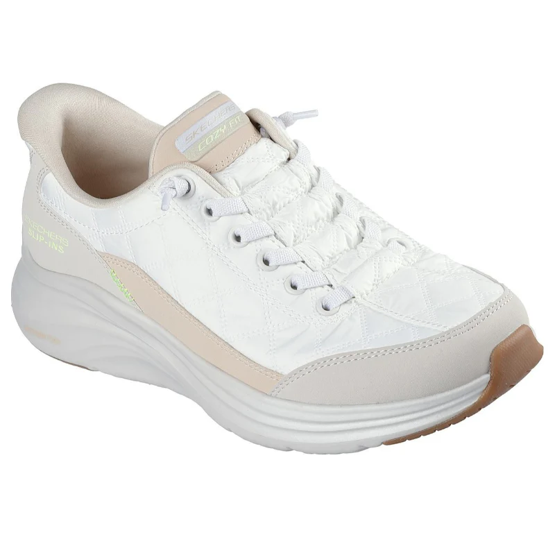 Skechers Contour Foam Lifestyle Shoes For Women, Whie Natural - Image 4