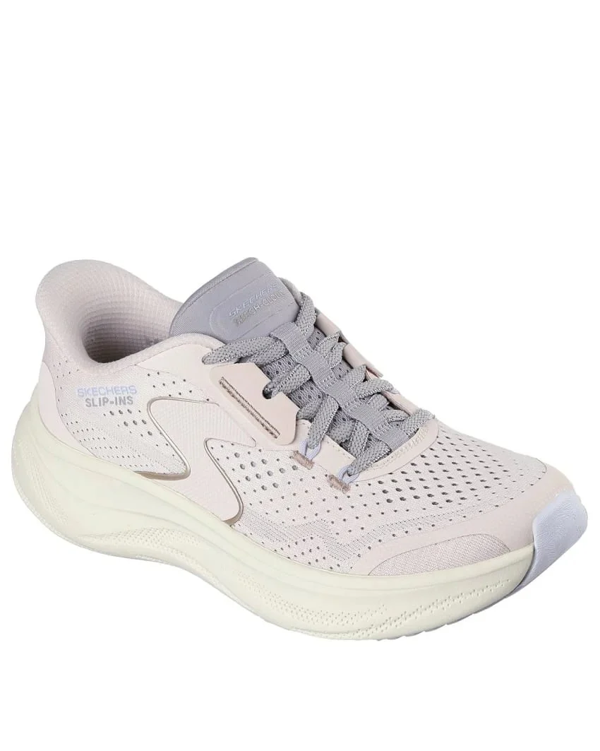 Skechers Skech Cloud Running Shoes For Women, Natural Mint - Image 4