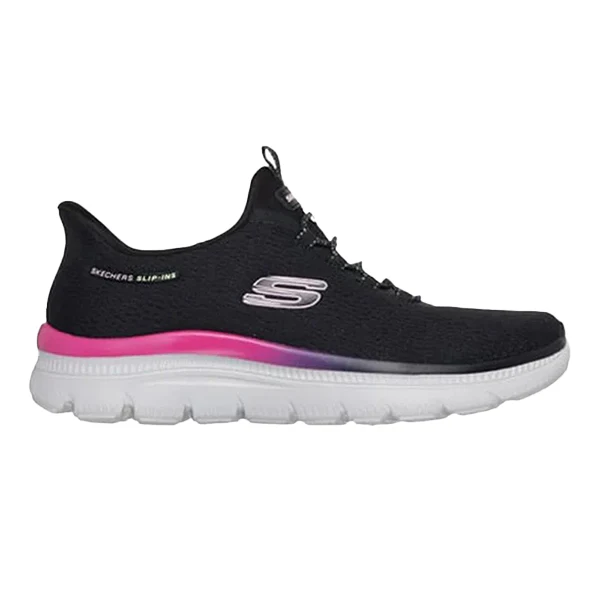 Skechers Summits Plus Lifestyle Shoes For Women, Black Multi