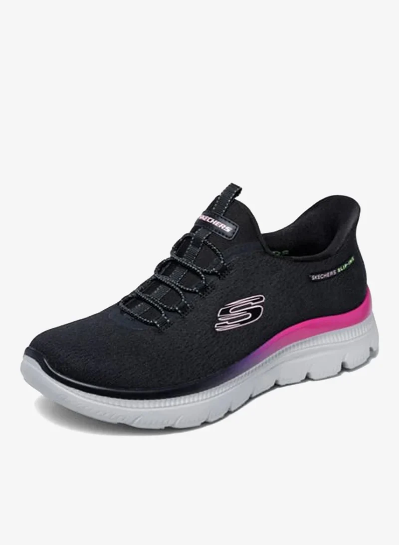 Skechers Summits Plus Lifestyle Shoes For Women, Black Multi - Image 4