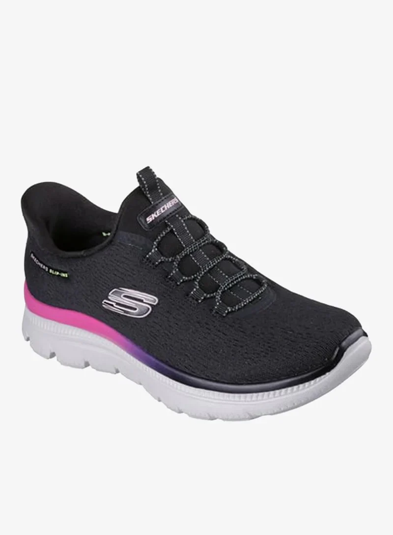 Skechers Summits Plus Lifestyle Shoes For Women, Black Multi - Image 5
