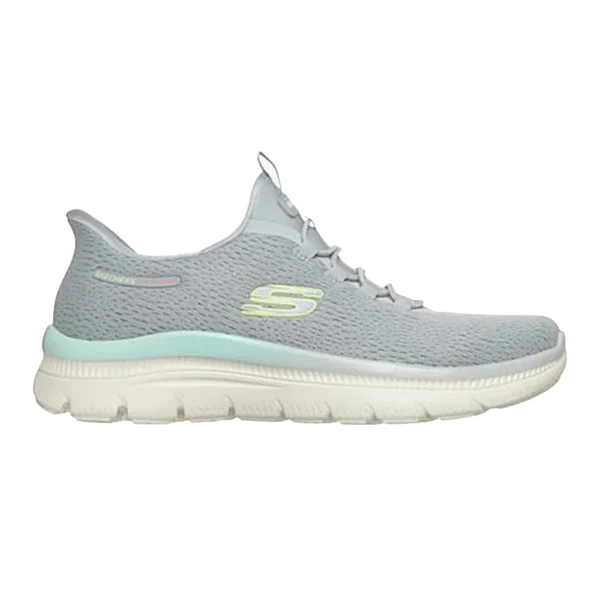 Skechers Summits Plus Lifestyle Shoes For Women, Gray Multi