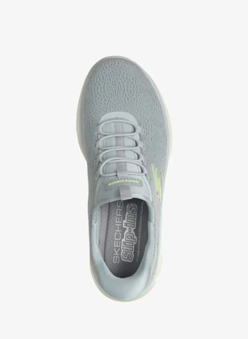 Skechers Summits Plus Lifestyle Shoes For Women, Gray Multi - Image 3