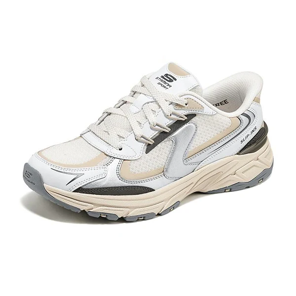 Skechers Stamina Sport Running Shoes For Women, White Multi