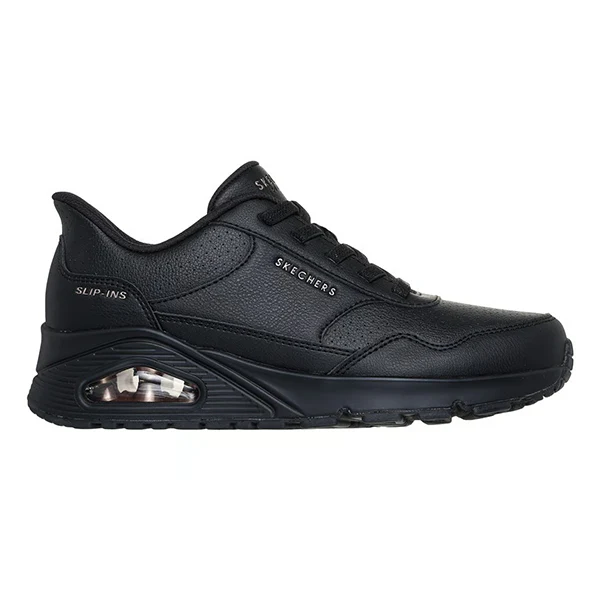 Skechers Uno Lifestyle Shoes For Women, Black