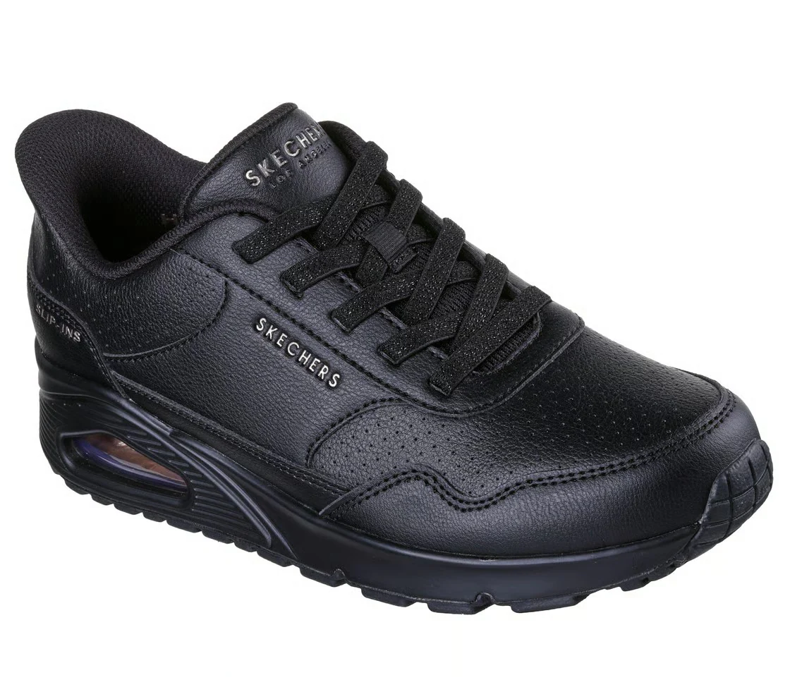Skechers Uno Lifestyle Shoes For Women, Black - Image 4