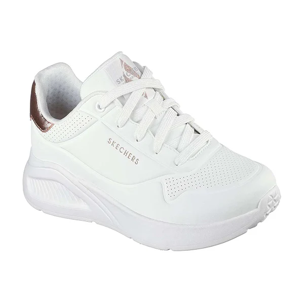 Skechers Uno Lite Lifestyle Shoes For Women, White - Image 3