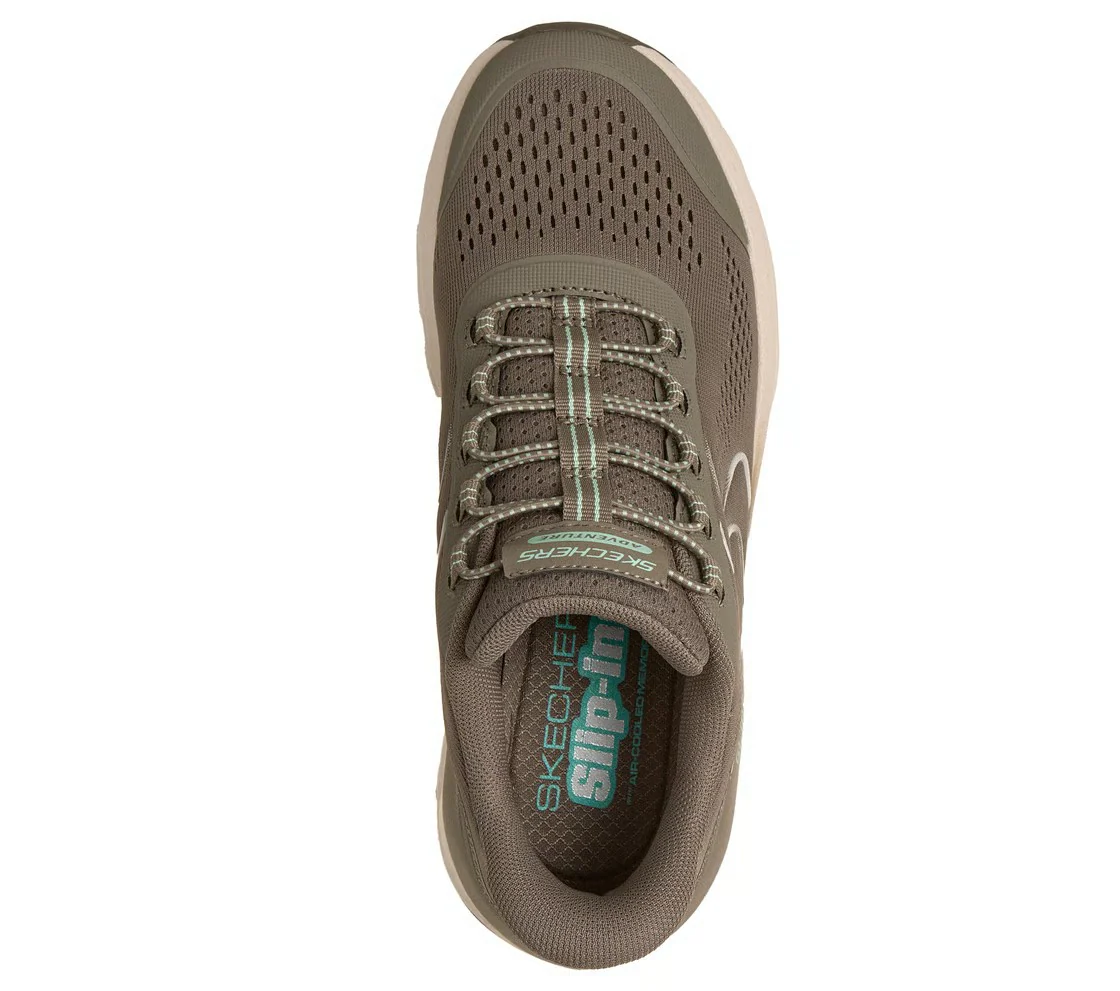 Skechers Glide-Step Sole Running Shoes For Women, Brown - Image 3