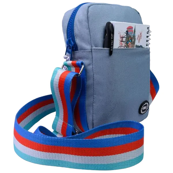Cubs Cross Body Bag For Unisex, Grey - Image 2