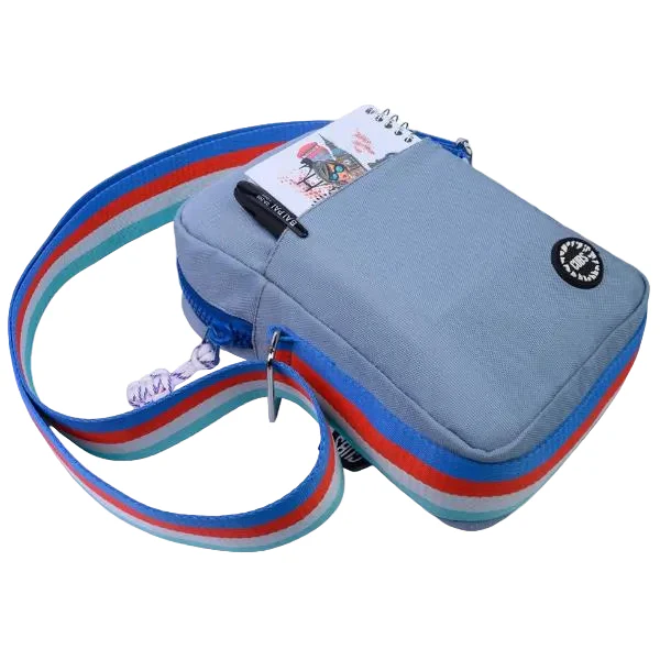 Cubs Cross Body Bag For Unisex, Grey - Image 3