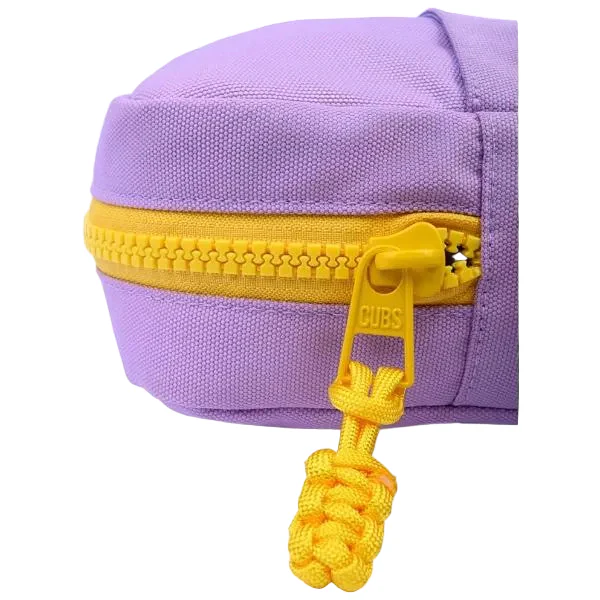 Cubs Cross Body Bag For Unisex, Lilac&Yellow - Image 4