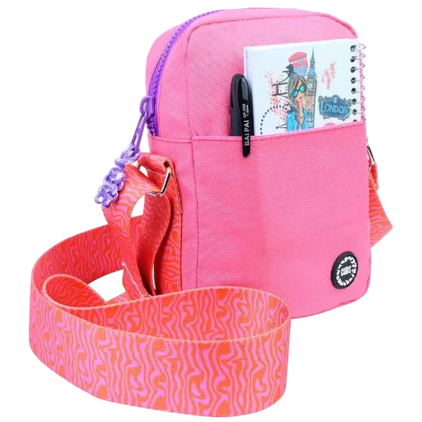 Cubs Cross Body Bag For Unisex, Pink - Image 2